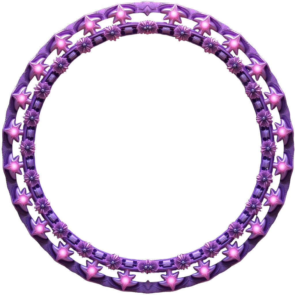 Radiant Purple Wreath